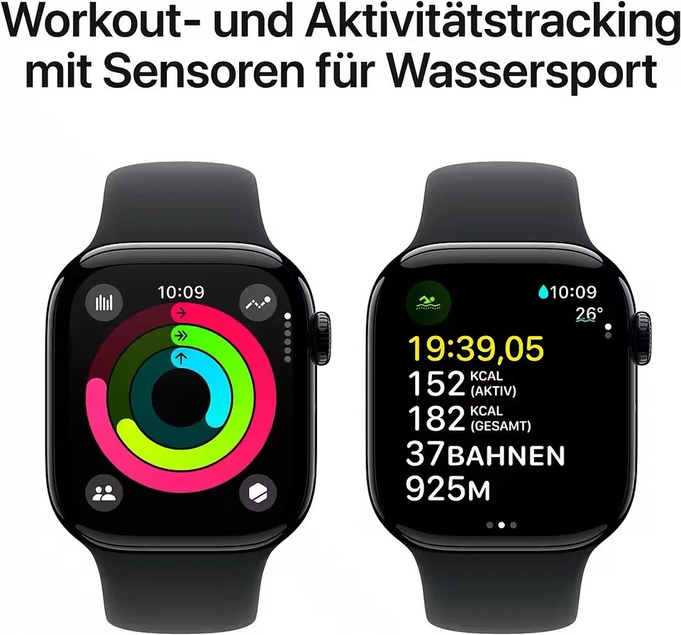 Apple Watch Series 10 42mm 4G Cellular S/M /1 Jahr Garantie/ Neu OVP Verschweißt - Bild 4 von 4