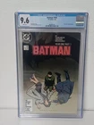 BATMAN #404 (DC, 1987) CGC Graded 9.6 ~ FRANK MILLER ~ YEAR ONE ~ White Pages
