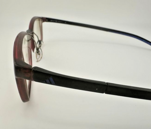Silhouette Light Weight Eyeglasses Frames a691 10 6062 Red Blue Black 52-17-150 - Picture 6 of 13