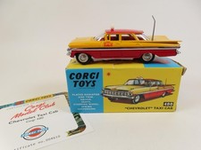 Corgi 480 "Chevrolet" Taxi Cab - Reproduktion, MIB!