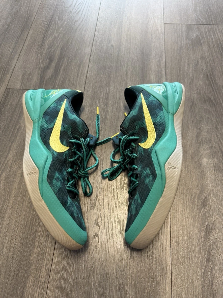 Size 9.5 Nike Kobe 8+‎ Supernatural Green Camo 2012 Mens Shoes 587551-373 For Sale! Add for shipping. - Nike Kobe 8 Camo Volt Size 13  main image 3