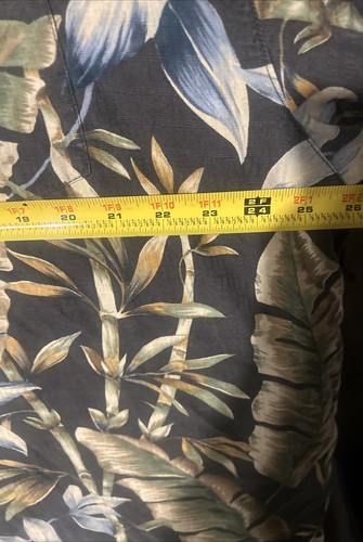 Tommy Bahama Hemd Blumen Hawaii 100% Seide Herren 2XL XXL Kurzarm Knopfleiste - Bild 15 von 17