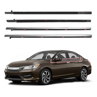 ItranMc Window Molding Trim for 2013-2018 Honda Accord4-Door SedanChrome Outer