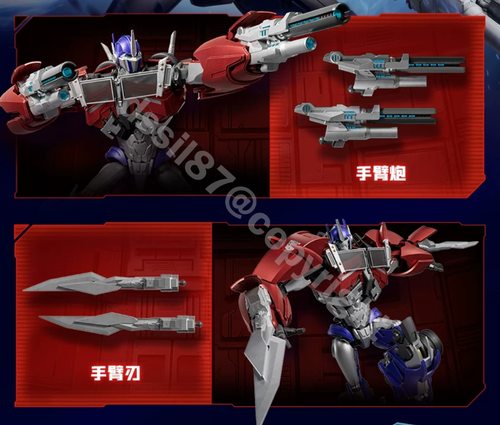 Blokees Optimus Prime Transformers: Prime Action Edition Legend Series Model Kit