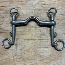 Antique EGLENTINE 5” ENGLAND MADE BIT POLO EVENTING DRASSAGE EQUESTRIAN HORSE