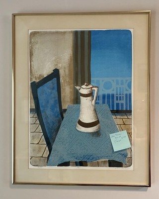 John Harold Thomas Snow ''Astin'' Litho 8/50 Modernist Calgary Canadian