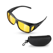 Night Vision Glasses for Men women - Anti Glare,Polarized Night Driving Glasses