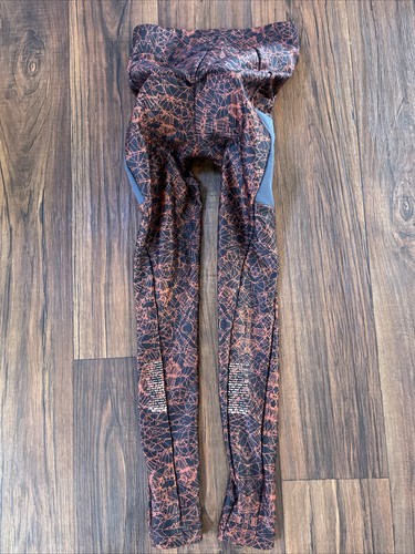 Womens Pearl Izumi Padded Sugar Thermal Printed Cycling Tights - Size Small - Picture 2 of 8