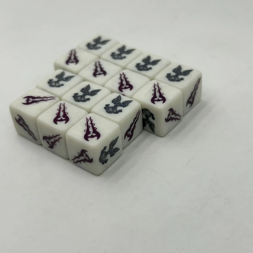 2008 Halo Interactive Strategy Game  Replacement Parts 14 Dice Lot RPG - Image 4 of 4