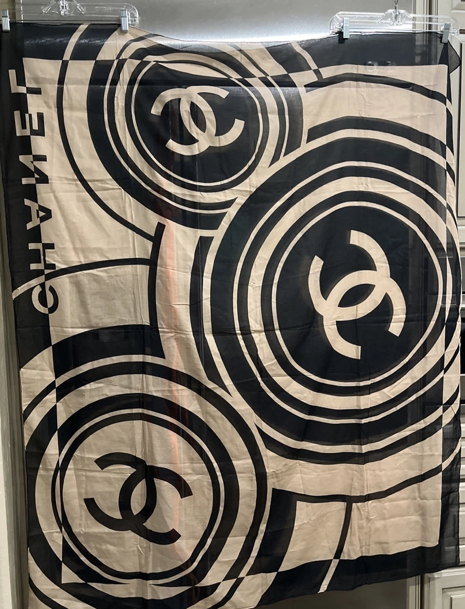 CHANEL Cotton Scarves & Wraps for Women for sale | eBay