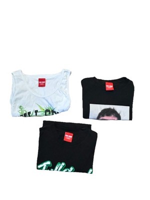 Bundle Of 3 Nelk Boys Full Send Kyle Black Tee Shirt Happy Dad Size Medium