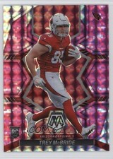 2022 Panini Mosaic Rookies Pink Camo Mosaic Prizm Trey McBride #331 1sq1
