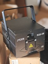 5W RGB Full Color Animation Beam Effect Light with Mounting Bracket