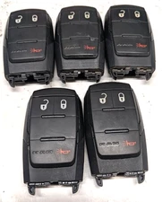 LOT OF 5 OEM DODGE RAM SMART KEY FOB REMOTES GQ4-76T 3 BUTTONS