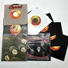 The Beatles + Grateful Dead 8 Vinyl 45 RPM Record Lot Classic Rock 1960s-1980s