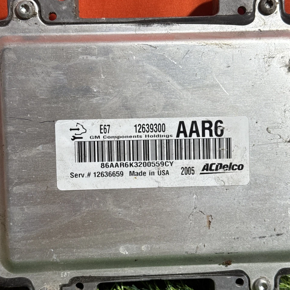 Chevrolet Colorado 2011 3,7 L motor computador ECM ECU 12639300 AAR6 Foto 2 de 4