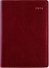 212 Richelle 2 Planner, Takahashi Shoten, 2026 Edition, Beetroot Red, Weekly, A6