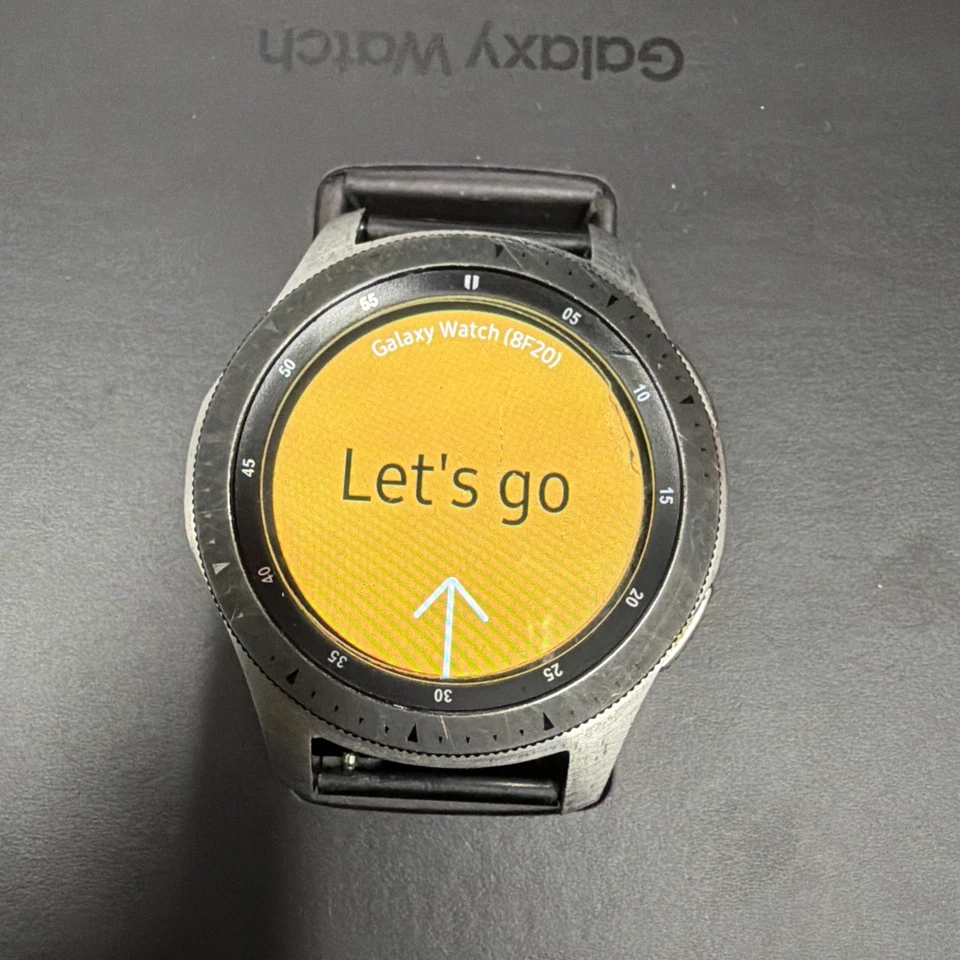 Samsung Galaxy Watch 46mm,Silver,Stainless Steel Case, Complete, Fully Working., photo 3 of 5