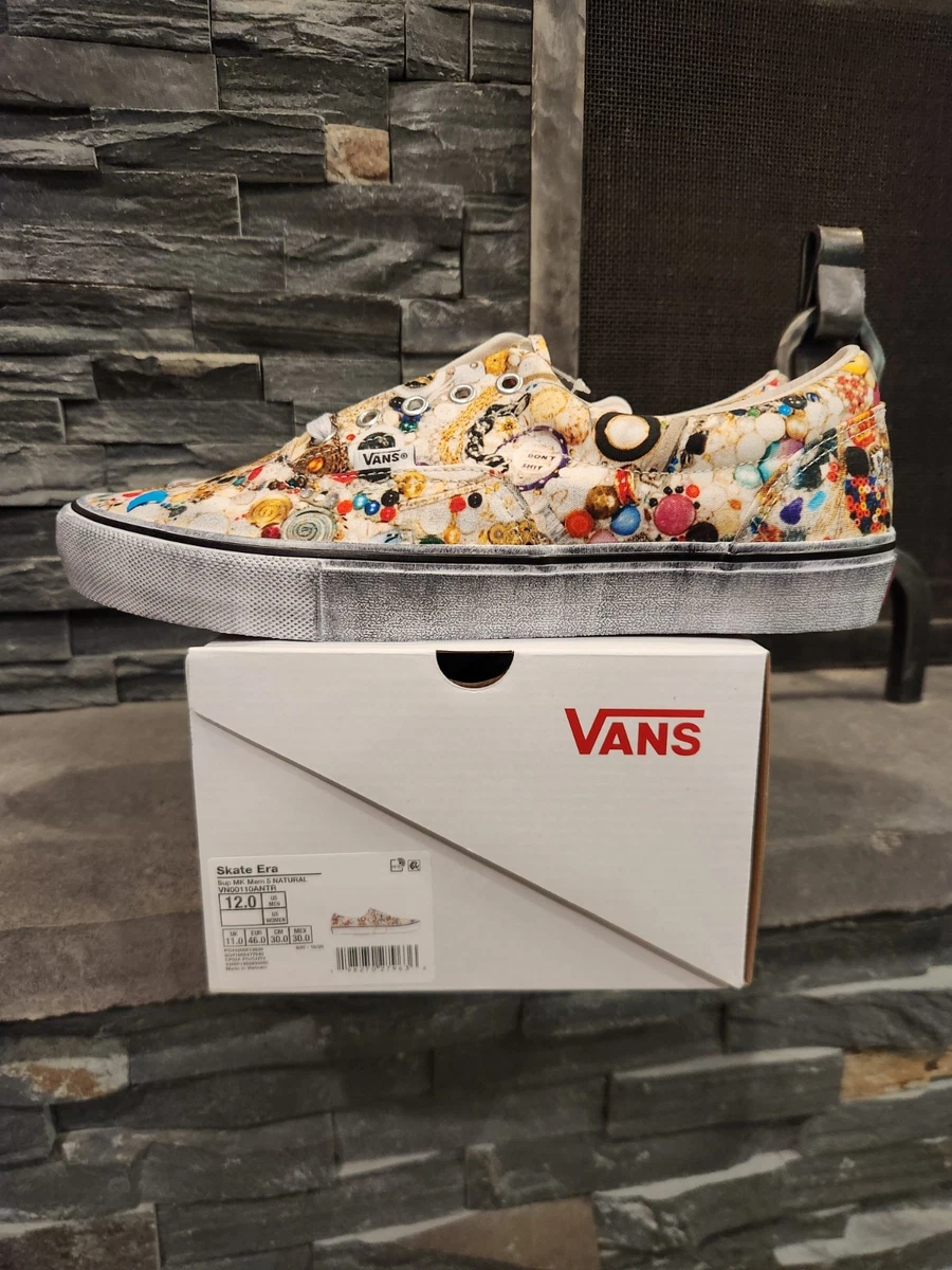 Supreme Mike Kelley Vans Era White Size 12 DEADSTOCK | eBay