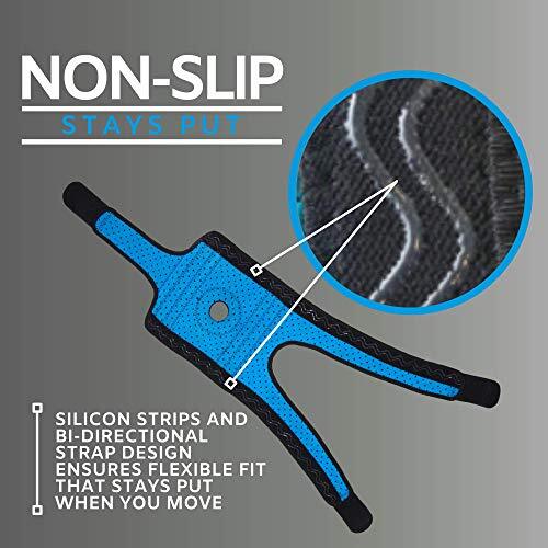 EzyFit Knee Brace Support Dual Stabilizers & Open Patella Adjustable