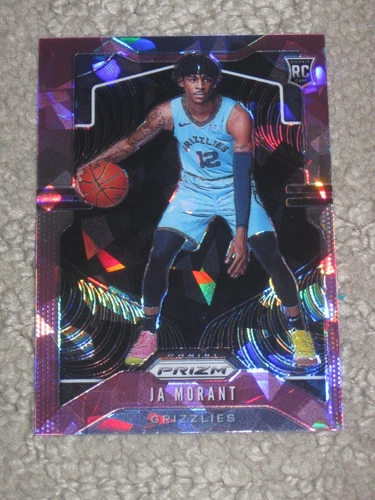 2019-20 Panini Prizm Prizm Pink Ice #249 Ja Morant RC Rookie Near Mint