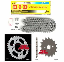 420 JT Sprockets and DID D.I.D Oring Chain Kit Honda Grom 125 MSX125 2013-2020
