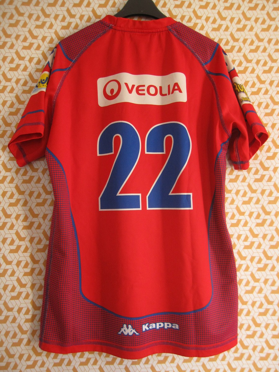 Maillot Rugby Vintage Kappa - Avenir Muretain - Rouge - Taille XL