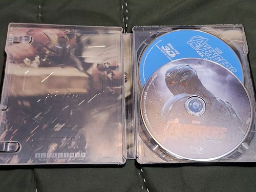 AVENGERS AGE OF ULTRON Novamedia 2D + 3D SteelBook nova media **small scratch - Picture 5 of 7