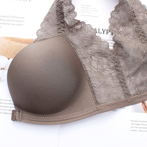 Slender Lady Bras Front Closed Brassiere Push Up Bra Super Boost Padded Lingerie - Picture 36 of 40