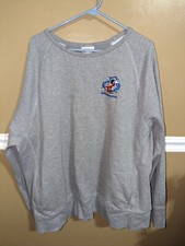 Walt Disney World Double Twilled Embroidered Sweatshirt Pockets Size 2X