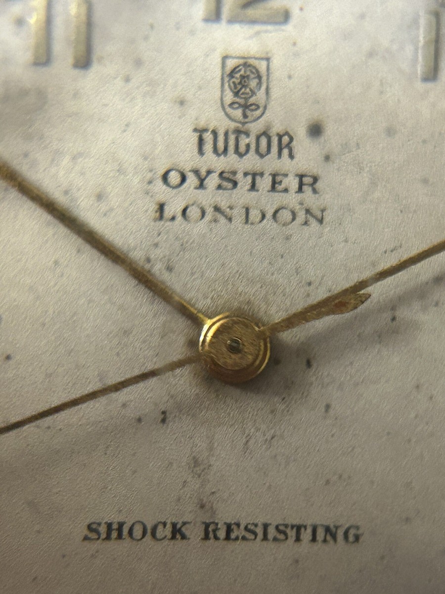 SUPER RARE VINTAGE 1940s ROLEX TUDOR OYSTER LONDON SMALL