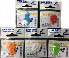 BAS BASS ACCESSORI SURFCASTING MAGIC FLOAT BALL ATTRATTORE ESCA 2 MISURE 4 COLOR