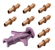 8 Rainbird Barb Coupling Drip Irrigation Fitt...