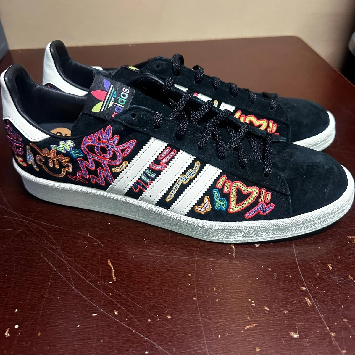 Adidas originals continental hotsell 80s pride trainers