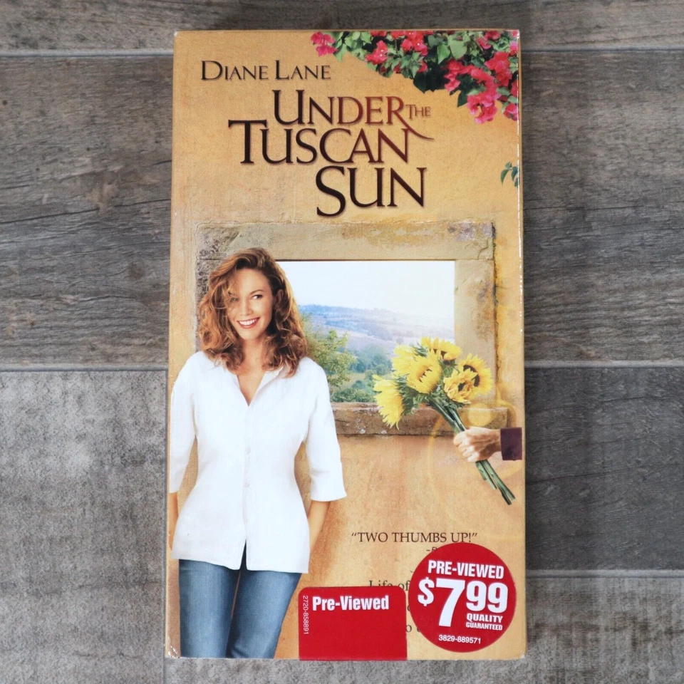 Under The Tuscan Sun VHS VCR Video Tape Used Blockbuster Rental Diane Lane - Image 2 of 4
