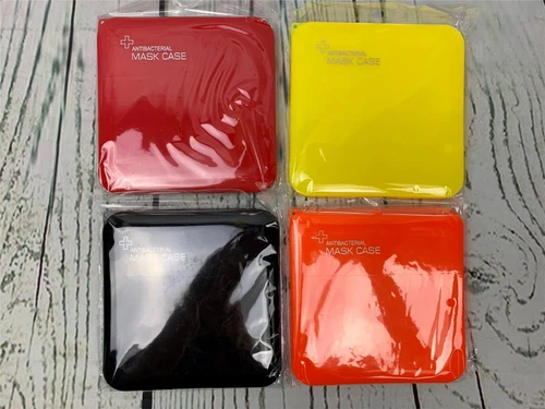 Mask Case Set of 4 Pack Lightweight Portable Face Cover Holders