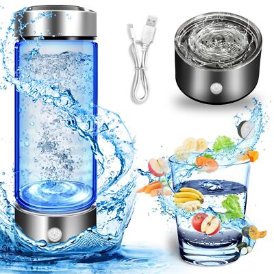 Wasserstoff Wasser Hydrogen H2 Generator 3Min fertig hoch konzentriert tragbar