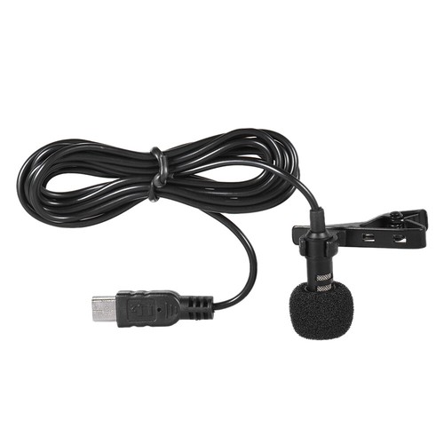 150cm Mini USB Omni-Directional Lavalier Microphone for Gopro Hero 3 / 3+ Z5K5 - Picture 3 of 6