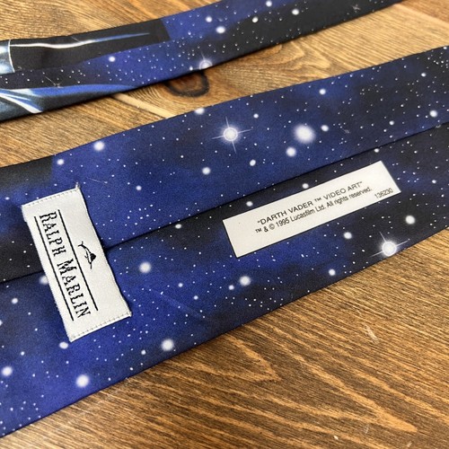 Star Wars Darth Vader Video Art Ralph Marlin 1995 Necktie Vintage - Picture 4 of 6