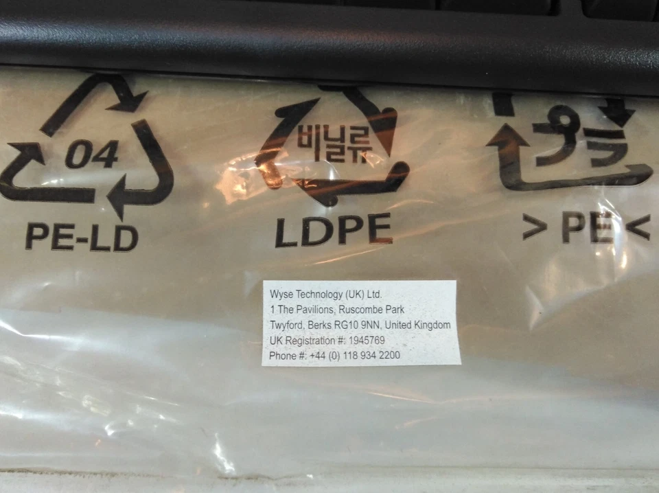 Wyse Wired Keyboard PS2 Port English QWERTY Layout 770413-02L New Box Worn - Image 4 of 4