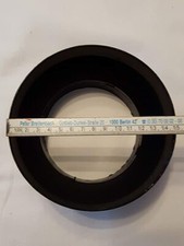 Reduzierstück PVC 115 auf 150mm schwarz - für Küchen-Bad Lüftung - NEU