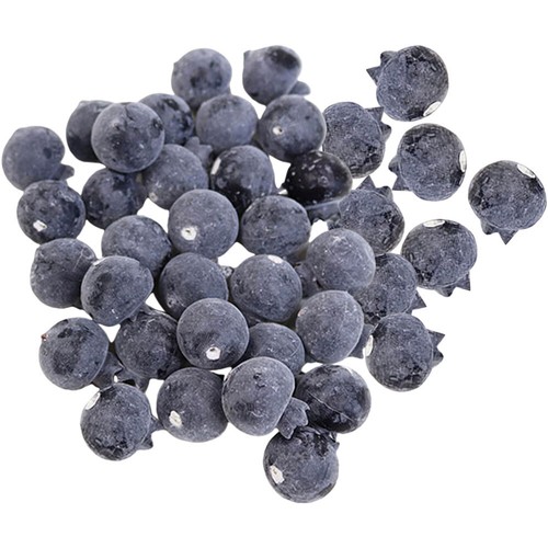 50Pcs Fake Blueberries Model Simulation Artificial Blueberry Decorations Decor - 第 2/12 張圖片