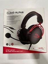 HyperX Cloud Alpha Black-Red Headband Gaming Headset