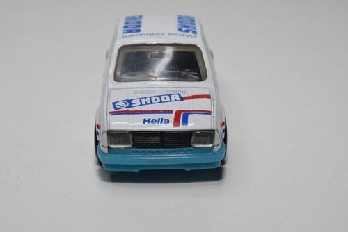 B8 1:57 3 INCH MATCHBOX LESNEY SUPERFAST 44 SKODA 130 LR 130LR RALLY WHITE NMINT - Picture 3 of 9