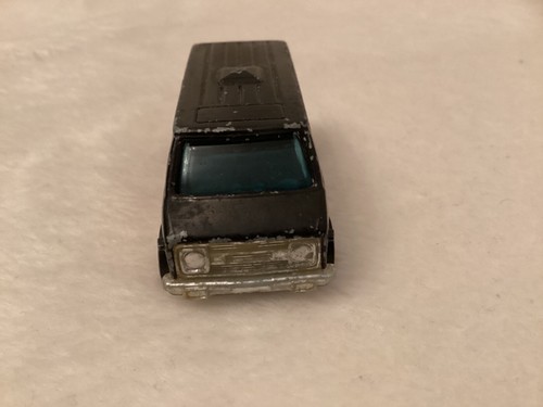 Hot Wheels Redline ~ Super Van ~ Black w/Flames ~ Vintage w/wear - 第 9/11 張圖片