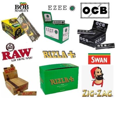 RAW, RIZLA, OCB MULTI BRANDS REGULAR & KING SIZE ZIGARETTENPAPIER