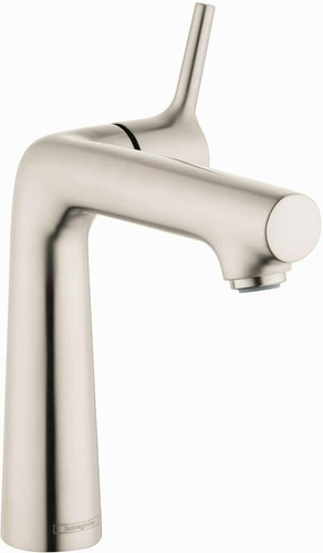 Grifo de un solo orificio Hansgrohe 72113821 Talis S 140 con drenaje emergente níquel cepillado - Imagen 1 de 1