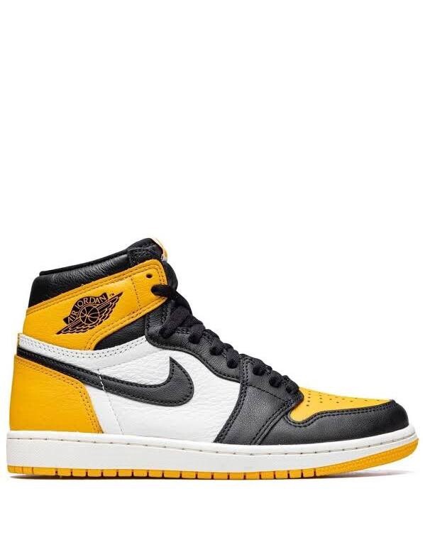 きた様air jordan 1 retro high taxi Air Jordan 1 Retro High OG 'Taxi/Yellow Toe' Men's Size 12