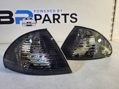 BMW E46 Front smoked turn indicator left / right 63136902769