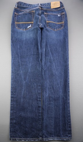 Pantalones de mezclilla rectos ajustados para hombre Abercrombie and Fitch talla 31x30 - Imagen 8 de 11